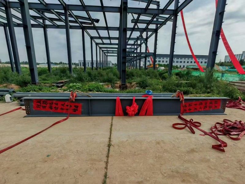 Yongcheng Xingye Steel Structure Company kiihdytti Hebei Bosheng Food Workshopin rakentamista